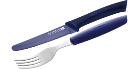 SPECTRUM BY SCANPAN Steak Cutlery Set, Purple