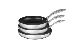 HAPTIQ 3-Piece Fry Pan Set